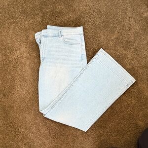 Ann Taylor Light Blue Flare Jeans